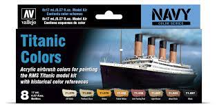 Vallejo Figure Navy Color Series - Titanic Colors - VAL71646