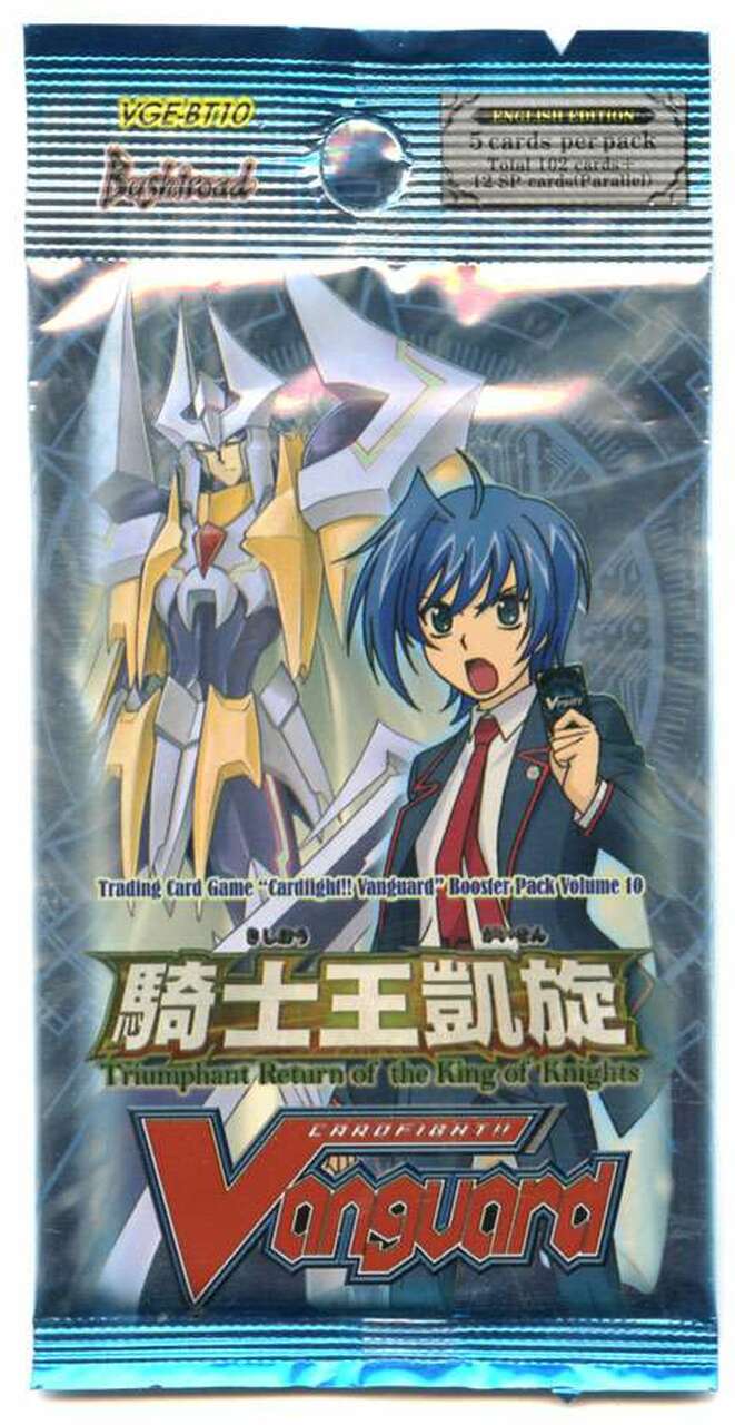 Vanguard Booster Vol 10: Triumphant Return of the King of Knights Booster Pack