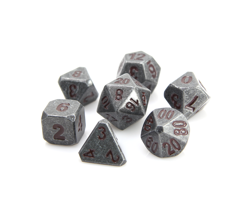 RPG Set - Raw Steel w/ Dark Red