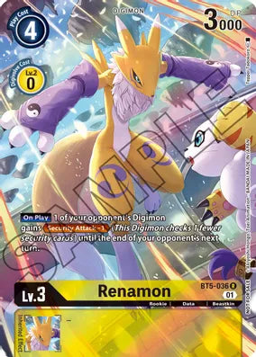 Renamon [BT5-036] [Card's Tamer Set 1]