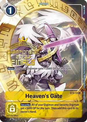 Heaven's Gate [ST3-13] [2021 Championship Finals Tamer's Evolution Pack]