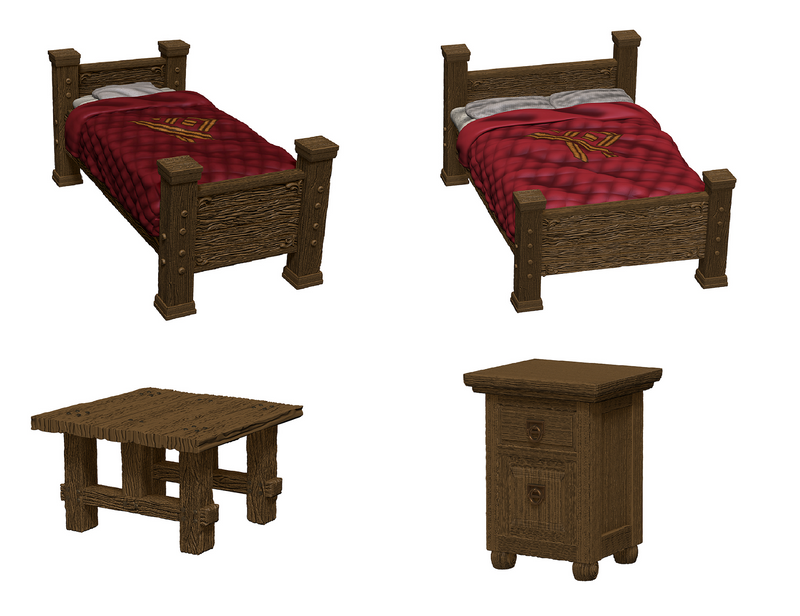Icons of the Realms: The Yawning Portal Inn Beds & Bottles