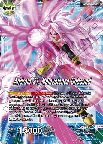 Android 21 // Android 21, Malevolence Unbound [BT8-024]
