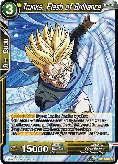 Trunks, Flash of Brilliance [BT10-108]