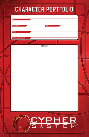 Cypher System Character Portfolio