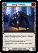 Stamp Authority (Rainbow Foil) [CRU028-RF] Unlimited Rainbow Foil
