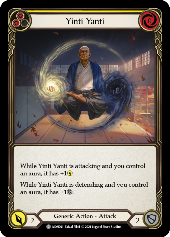 Yinti Yanti (Yellow) (Rainbow Foil) [MON291-RF] 1st Edition Rainbow Foil