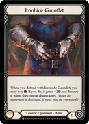 Ironhide Gauntlet (Cold Foil) [MON243-CF] 1st Edition Cold Foil