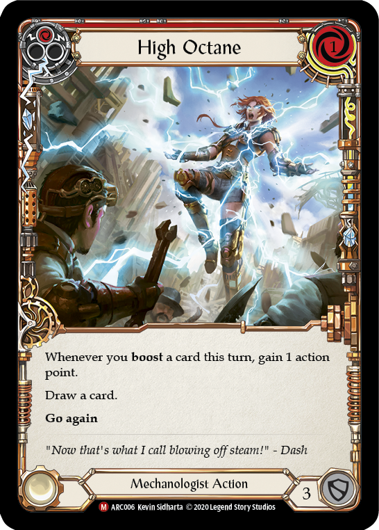 High Octane [ARC006] Unlimited Edition Rainbow Foil