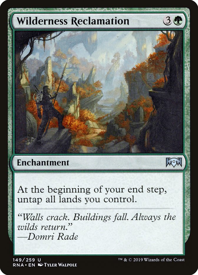 Wilderness Reclamation [Ravnica Allegiance]