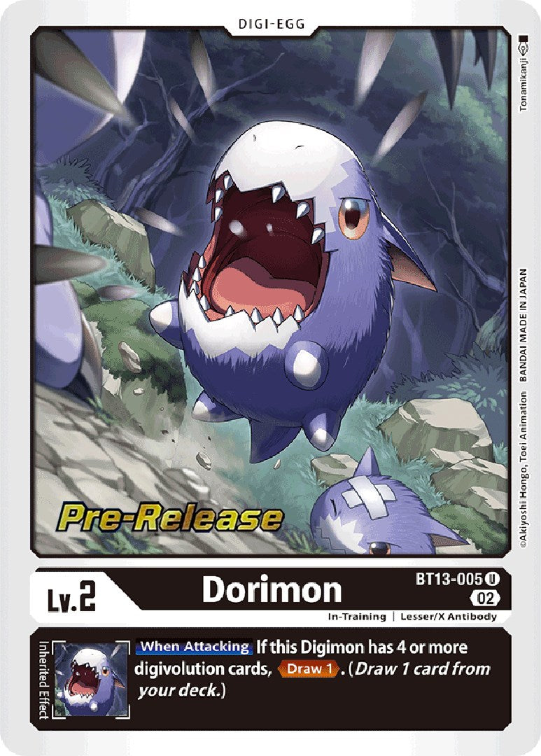 Dorimon [BT13-005] [Versus Royal Knight Booster Pre-Release Cards]