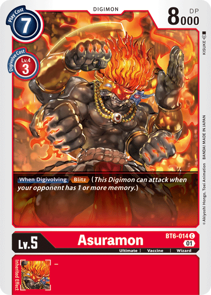 Asuramon [BT6-014] [Double Diamond]