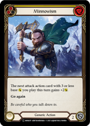 Minnowism (Yellow) (Rainbow Foil) [U-MON297-RF] Unlimited Rainbow Foil