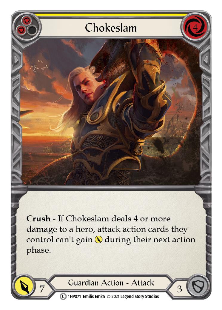 Chokeslam (Yellow) [1HP071]