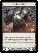 Ironhide Plate (Cold Foil) [MON242-CF] 1st Edition Cold Foil