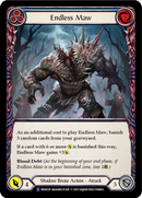 Endless Maw (Blue) (Rainbow Foil) [U-MON128-RF] Unlimited Rainbow Foil