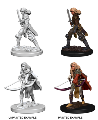 Pathfinder Battles Deep Cuts: Human Female Fighter
