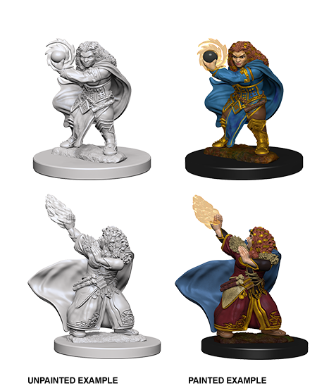 Nolzur's Marvelous Miniatures: Dwarf Wizard (Female)