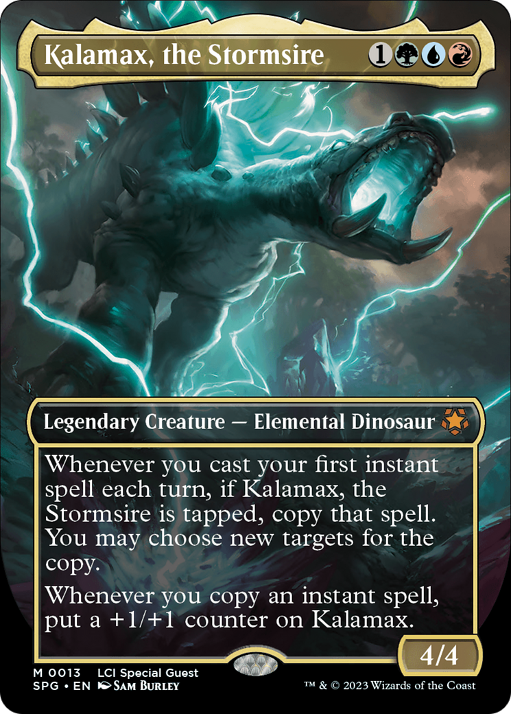 Kalamax, the Stormsire (Borderless) [The Lost Caverns of Ixalan Special Guests]