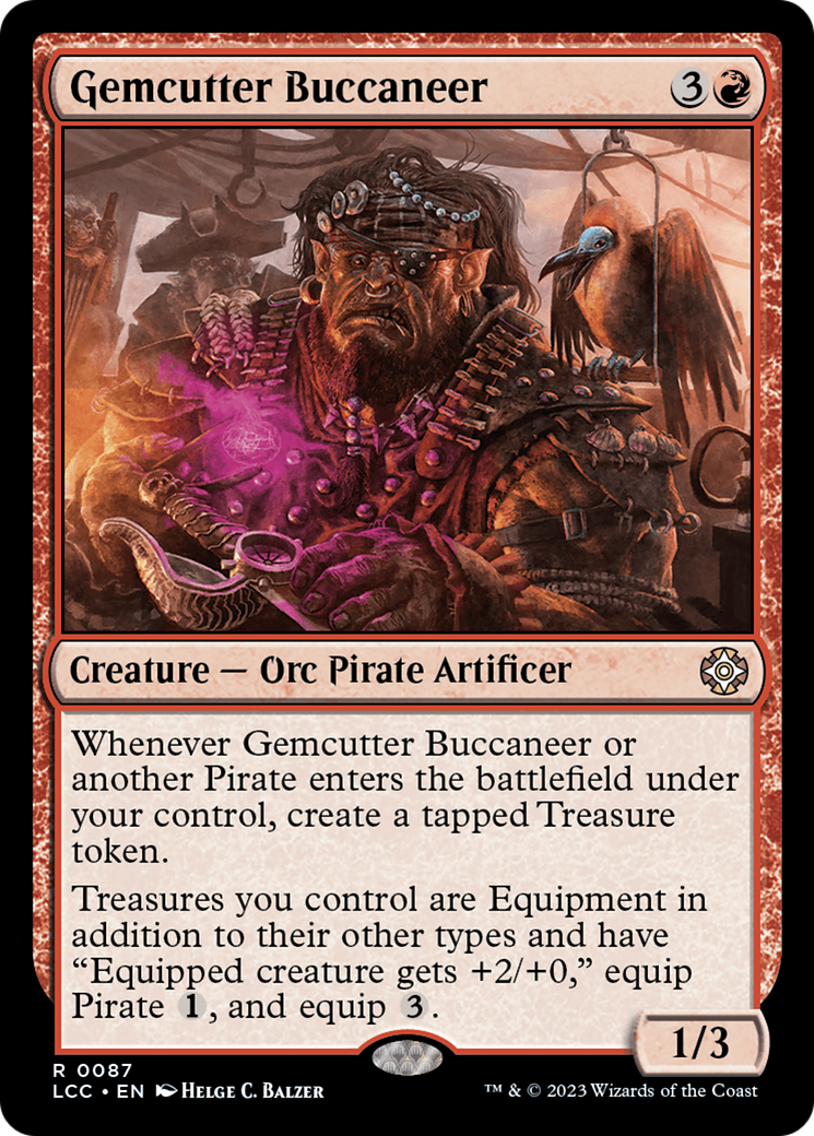 Gemcutter Buccaneer [The Lost Caverns of Ixalan Commander]