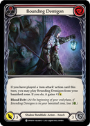 Bounding Demigon (Red) (Rainbow Foil) [MON168-RF] 1st Edition Rainbow Foil