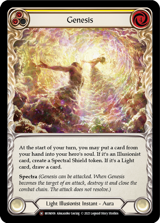 Genesis (Rainbow Foil) [U-MON006-RF] Unlimited Rainbow Foil