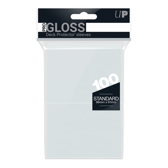 Ultra Pro Standard Sleeves: Gloss Clear 100 Count