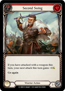 Second Swing (Red) (Rainbow Foil) [U-MON116-RF] Unlimited Rainbow Foil
