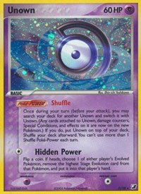 Unown (D) (D/28) [EX: Unseen Forces]