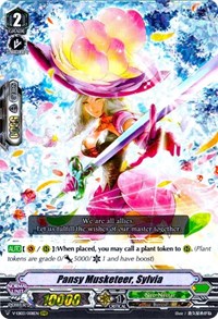 Pansy Musketeer, Sylvia - V-EB03/008EN - RRR