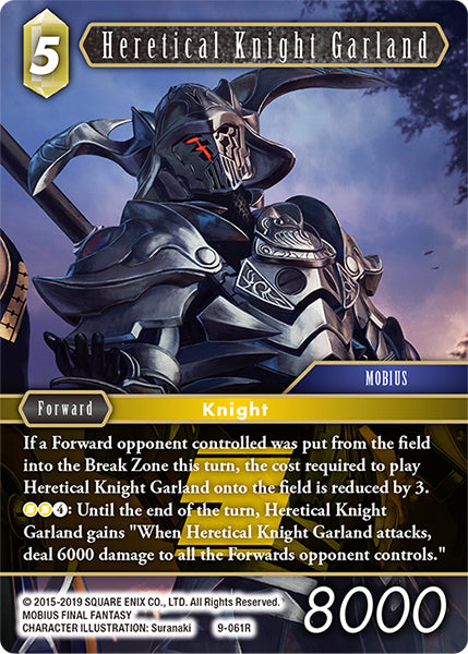 Heretical Knight Garland - 9-061R