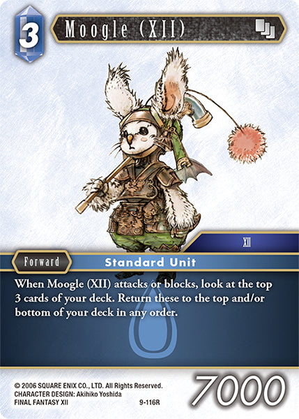 Moogle (XII) - 9-116R - Foil