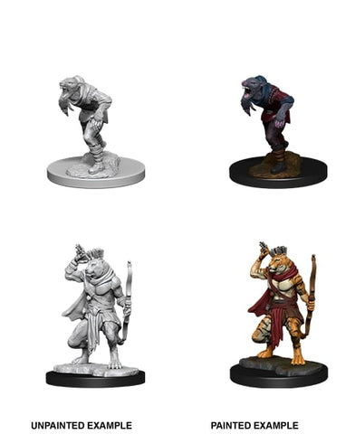Nolzur's Marvelous Miniatures: Wererat & Weretiger