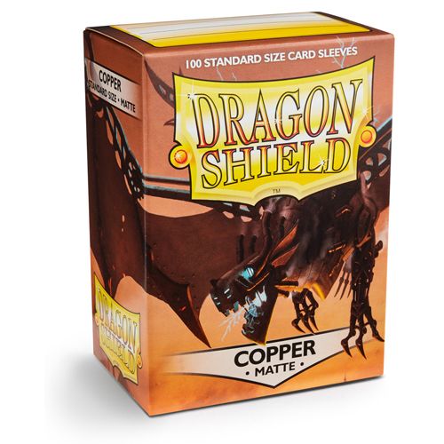 Dragon Shield Box of 100 in Matte Copper