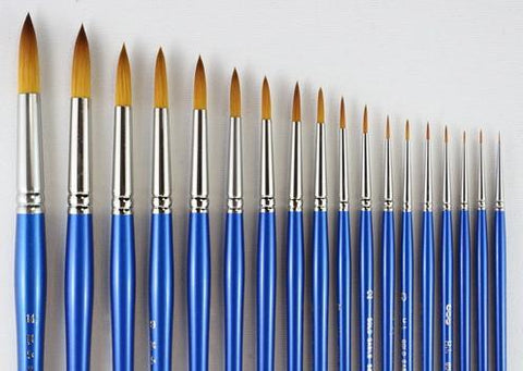 H.J. Gold Sable Series 700 18/0 Round Brush