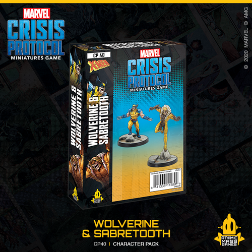 Marvel Crisis Protocol: Wolverine & Sabretooth Character Pack
