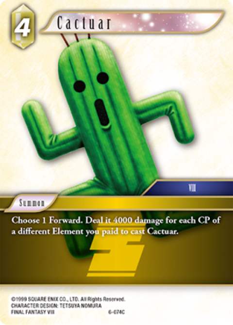 Cactuar - 6-074C