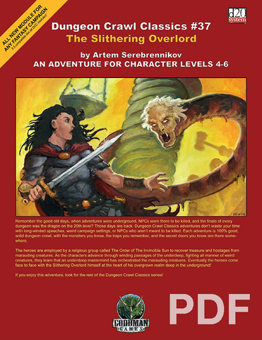 Dungeon Crawl Classics #37: The Slithering Overlord