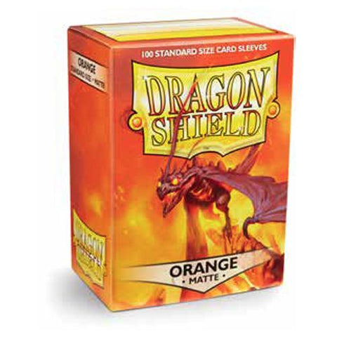 Dragon Shield Box of 100 in Matte Orange