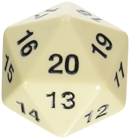 Jumbo Spindown D20 55mm White