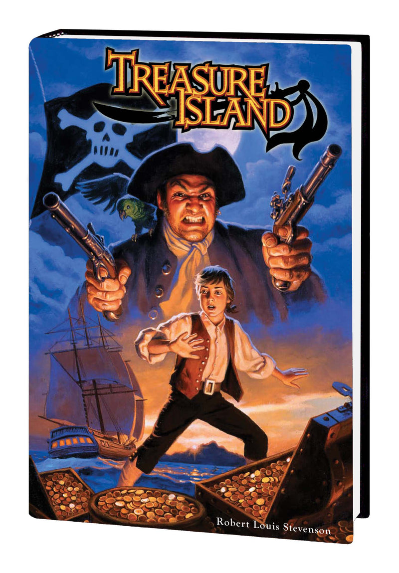 Marvel Illustrated Robert Louis Stevenson's Treasure Island HC