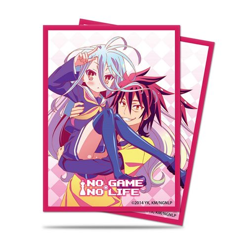 Ultra Pro - No Game No Life: Standard Deck Protector - Sora And Shiro 65Ct