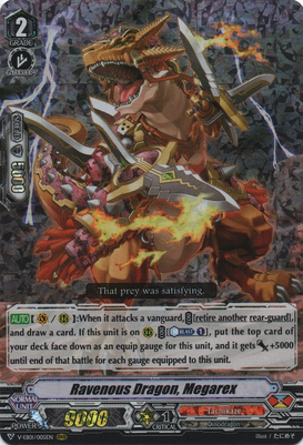 Ravenous Dragon, Megarex - V-EB01/005EN - RRR