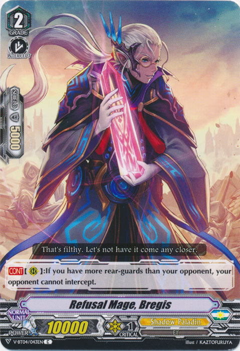 Refusal Mage, Bregis - V-BT04/043EN - C