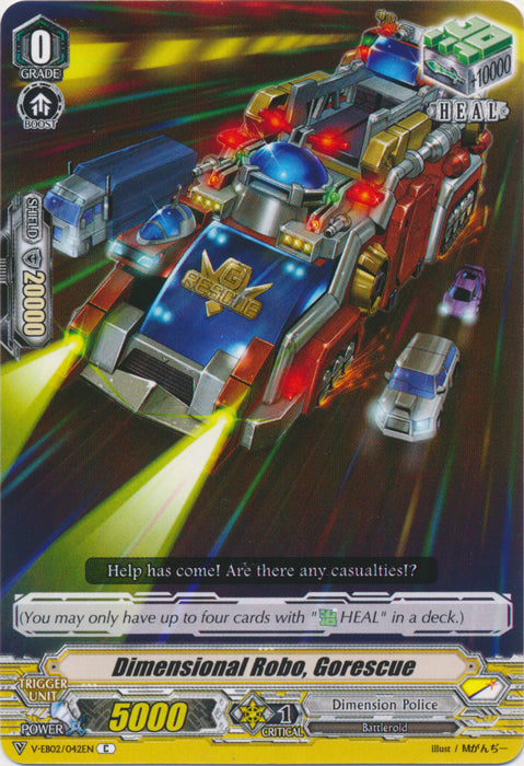 Dimensional Robo, Gorescue - V-EB02/042EN - C