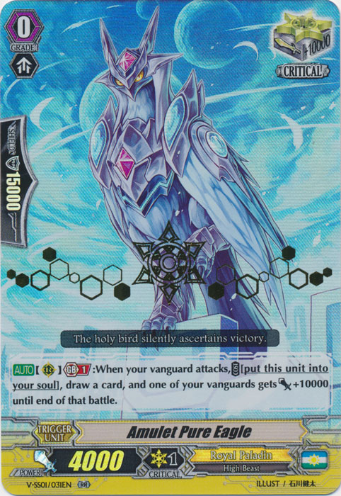 Amulet Pure Eagle - V-SS01/031EN - RR - Hot Stamp