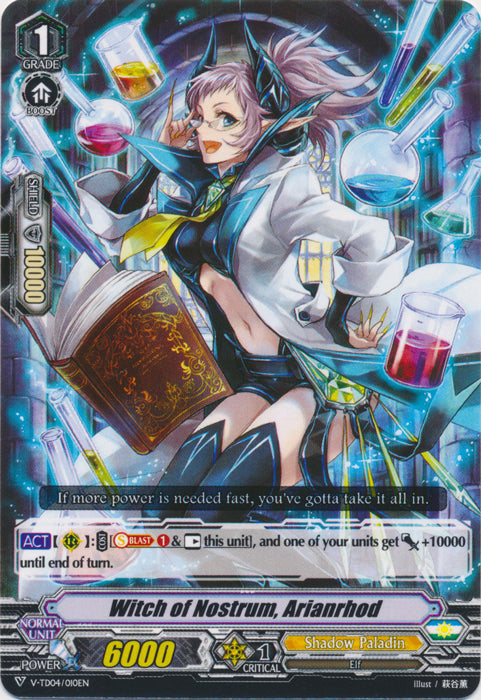 Witch of Nostrum, Arianrhod - V-TD04/010EN