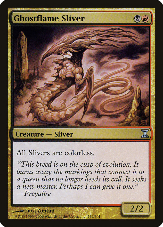 Ghostflame Sliver [Time Spiral]