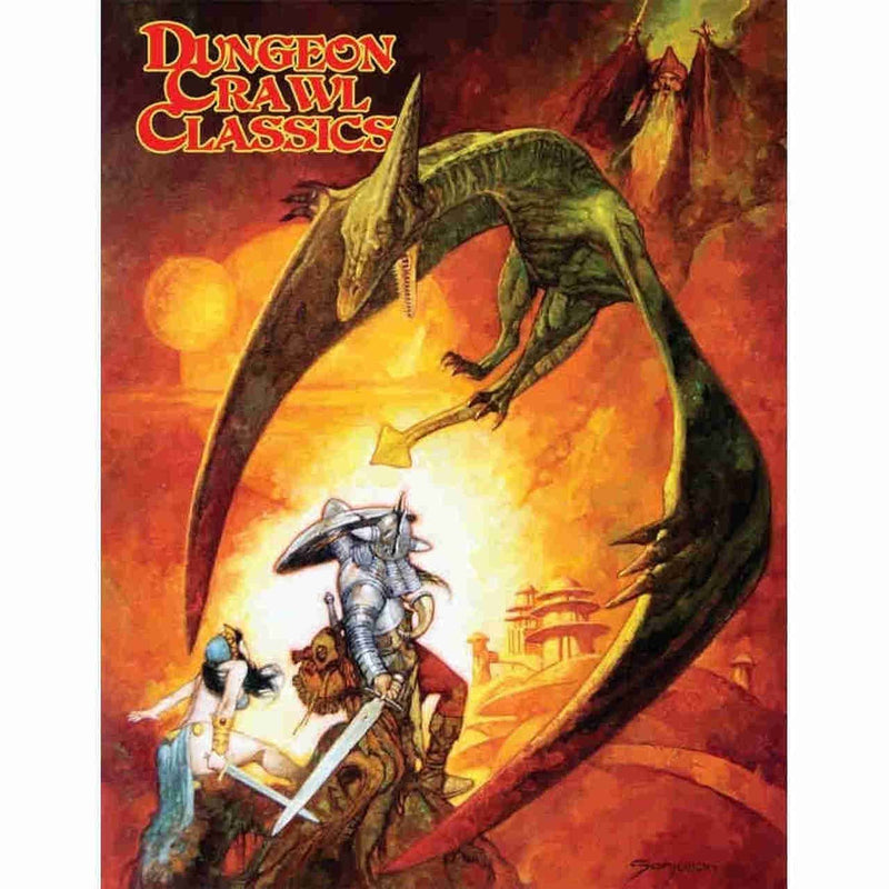 Dungeon Crawl Classics Core Rulebook (Limited Edition Sanjulian Cover)