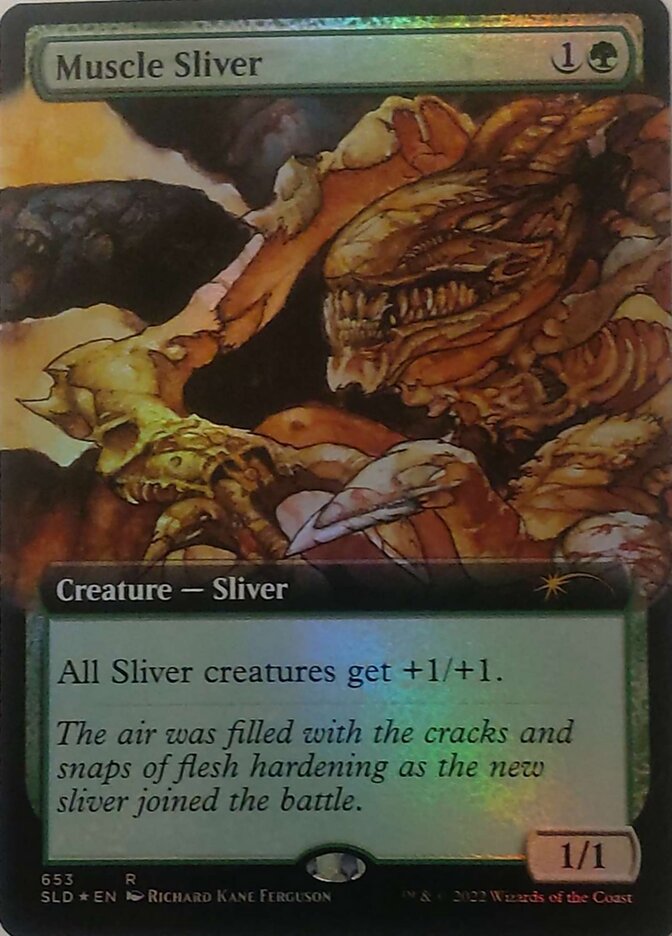 Muscle Sliver (Extended Art) [Secret Lair Drop Promos]